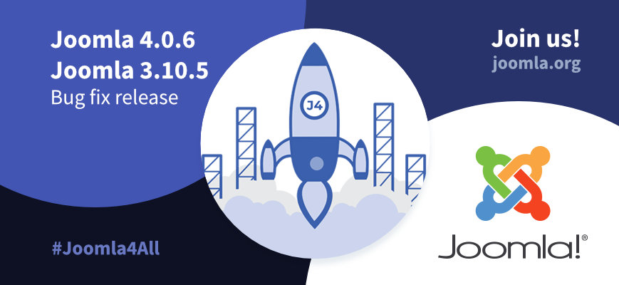Joomla 4.0.6 und 3.10.5 erschienen