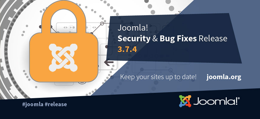 Joomla 3.7.4 erschienen