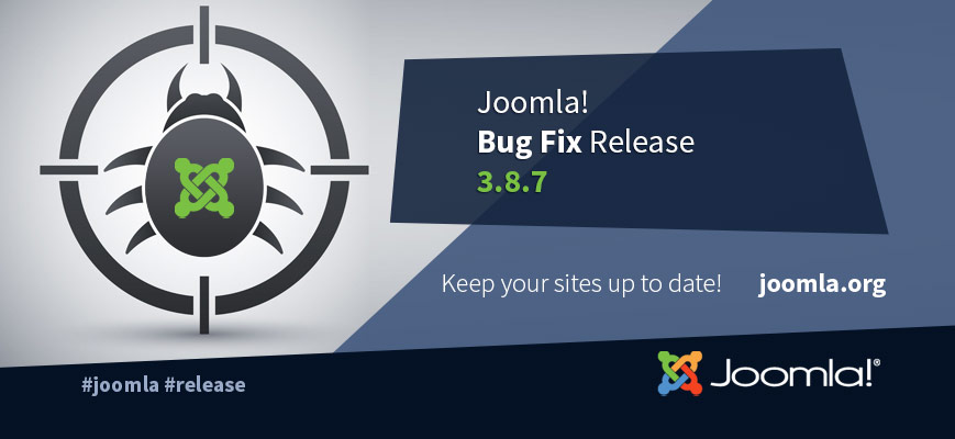 Joomla 3.8.7 als Bugfix-Release erschienen